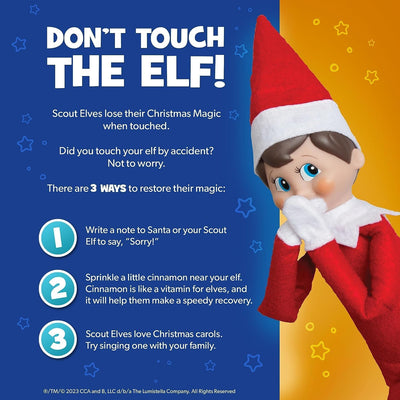 Elf on the Shelf: a Christmas Tradition (Blue-Eyed Girl Scout Elf)