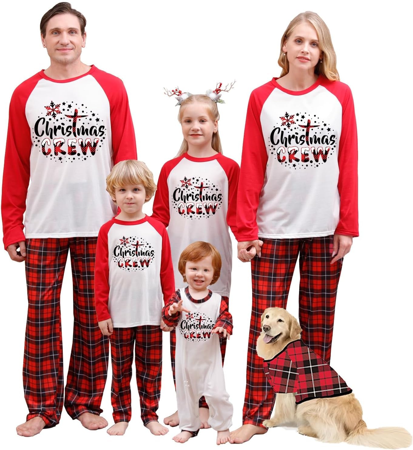 Christmas Pajamas for Family, Xmas Pajamas Family Christmas Pjs Matching Sets Holiday Nightwear Jammies