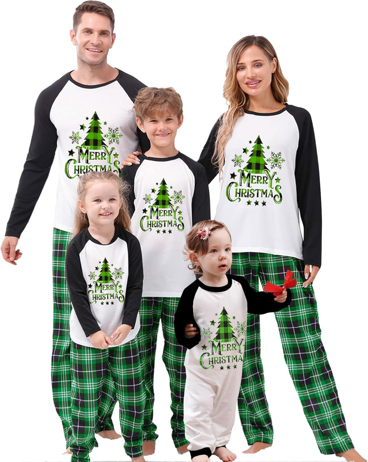 Christmas Pajamas for Family, Xmas Pajamas Family Christmas Pjs Matching Sets Holiday Nightwear Jammies