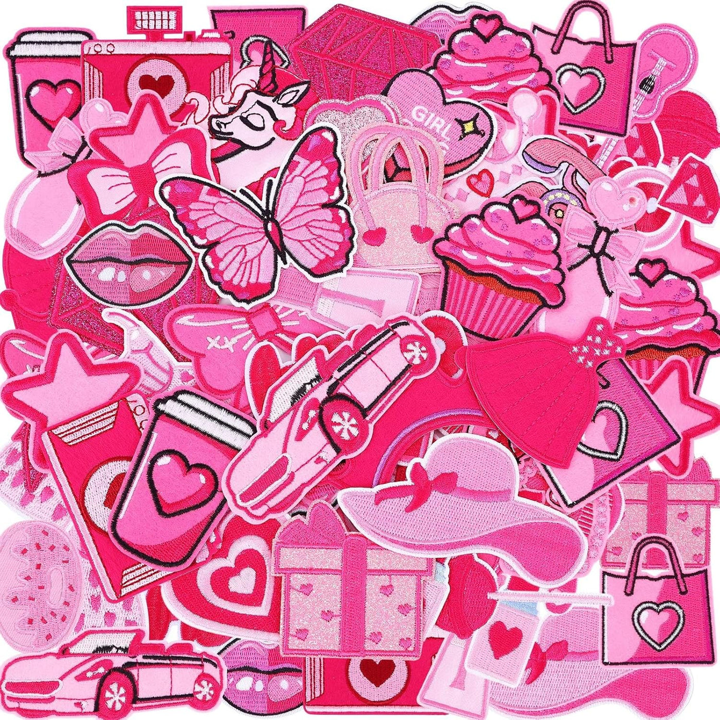 60Pcs Christmas Iron on Patches Random Assorted Styles Xmas Embroidered Sew Applique Repair Patch Santa Claus Christmas Tree Wreath Snowman Elk Angel Reindeer Candy Cane DIY Crafts for Clothing