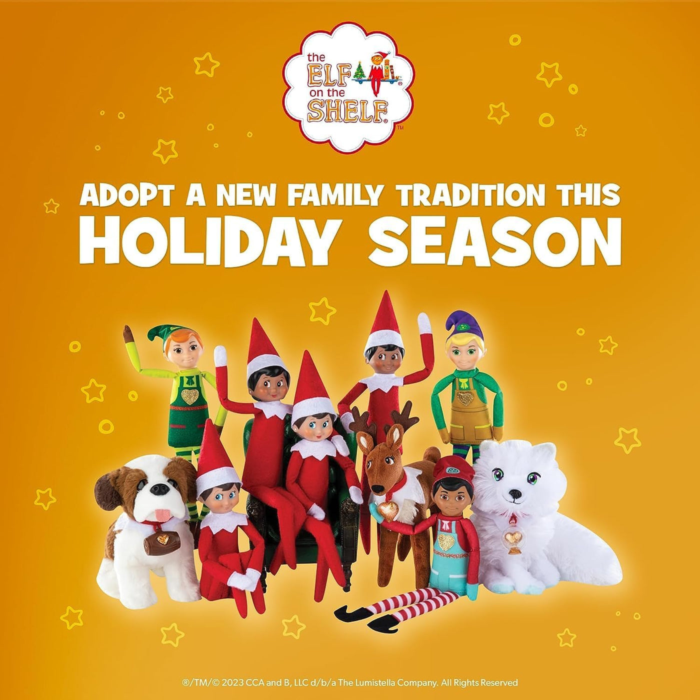 Elf on the Shelf: a Christmas Tradition (Blue-Eyed Girl Scout Elf)