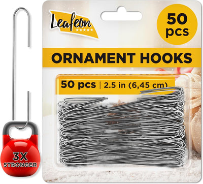 150 Pack Ornament Hooks for Christmas – Essential Christmas Ornament Hangers – Perfect Xmas Ornament Hangers for Tree Decoration (Green)