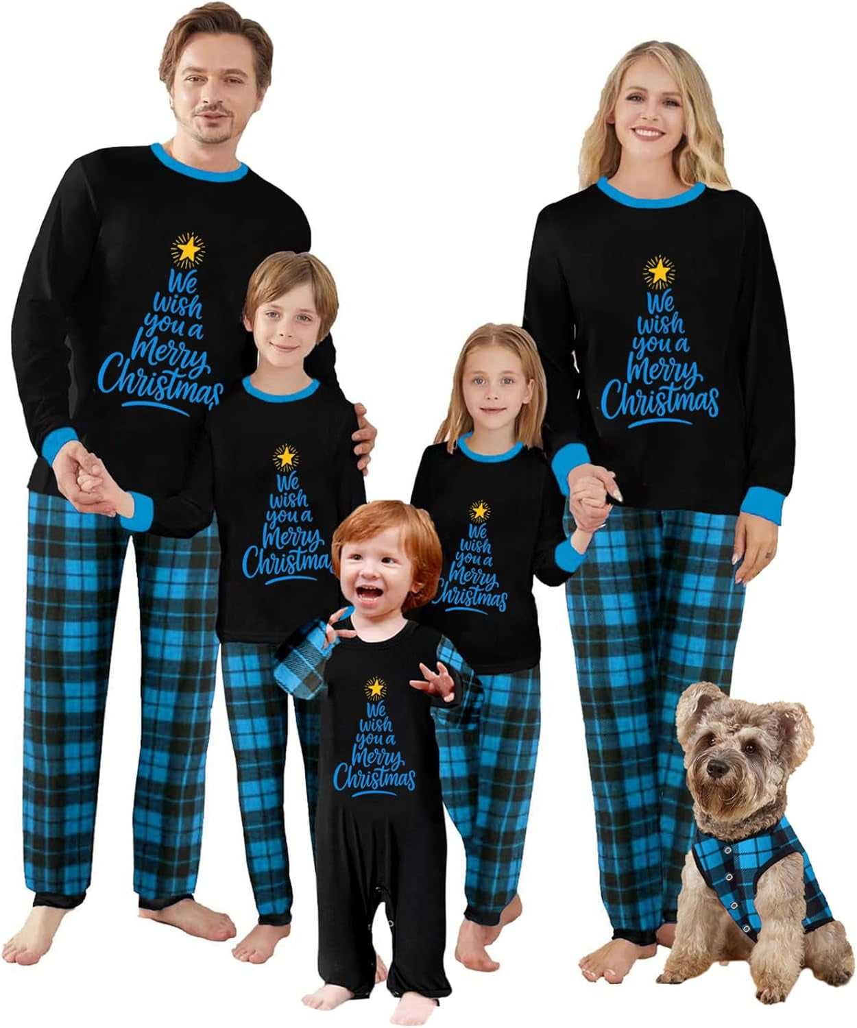 Christmas Pajamas for Family, Xmas Pajamas Family Christmas Pjs Matching Sets Holiday Nightwear Jammies