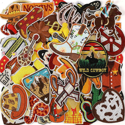 60Pcs Christmas Iron on Patches Random Assorted Styles Xmas Embroidered Sew Applique Repair Patch Santa Claus Christmas Tree Wreath Snowman Elk Angel Reindeer Candy Cane DIY Crafts for Clothing