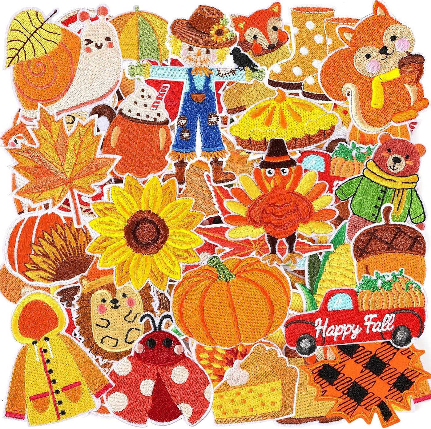 60Pcs Christmas Iron on Patches Random Assorted Styles Xmas Embroidered Sew Applique Repair Patch Santa Claus Christmas Tree Wreath Snowman Elk Angel Reindeer Candy Cane DIY Crafts for Clothing