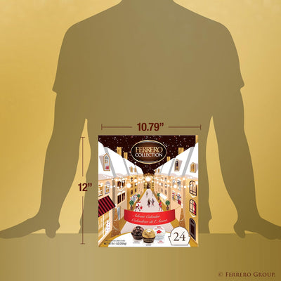 Collection Holiday Advent Calendar 2025, Premium Assorted Christmas Gift Box, 24 Piece, 9.1 Oz