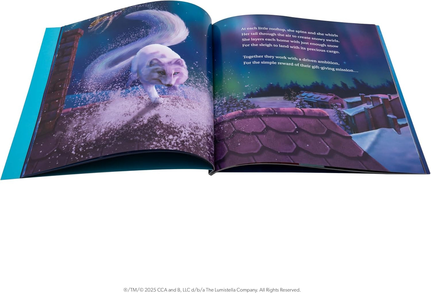 Elf Pets: an Arctic Fox Tradition - Huggable Elf Pet Arctic Fox Stuffed Animal - Includes Beautifully Illustrated Hardbound Storybook, Mini Snow Globe Charm and Official Adoption Certificate.