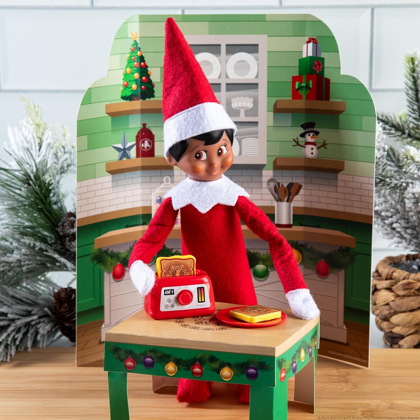 24-Day Ultimate Kit – Official Elf Accessories with 70+ Props, Idea Cards, and Backdrops – Easy Elf on the Shelf Ideas for Kids – Christmas Decorations – Scout Elf Not Included.