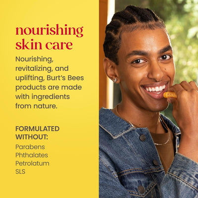 Christmas Gifts - Essentials Everyday Set, 5 Travel Size Products for Stocking Stuffers - Deep Cleansing Cream, Hand Salve, Body Lotion, Foot Cream and Original Lip Balm