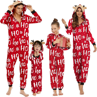 Family Christmas Pajamas Matching Sets, Christmas Pjs Long Sleeves Sleepwaear Holiday Family Loungewear Sets