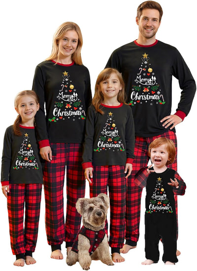 Christmas Pajamas for Family, Xmas Pajamas Family Christmas Pjs Matching Sets Holiday Nightwear Jammies