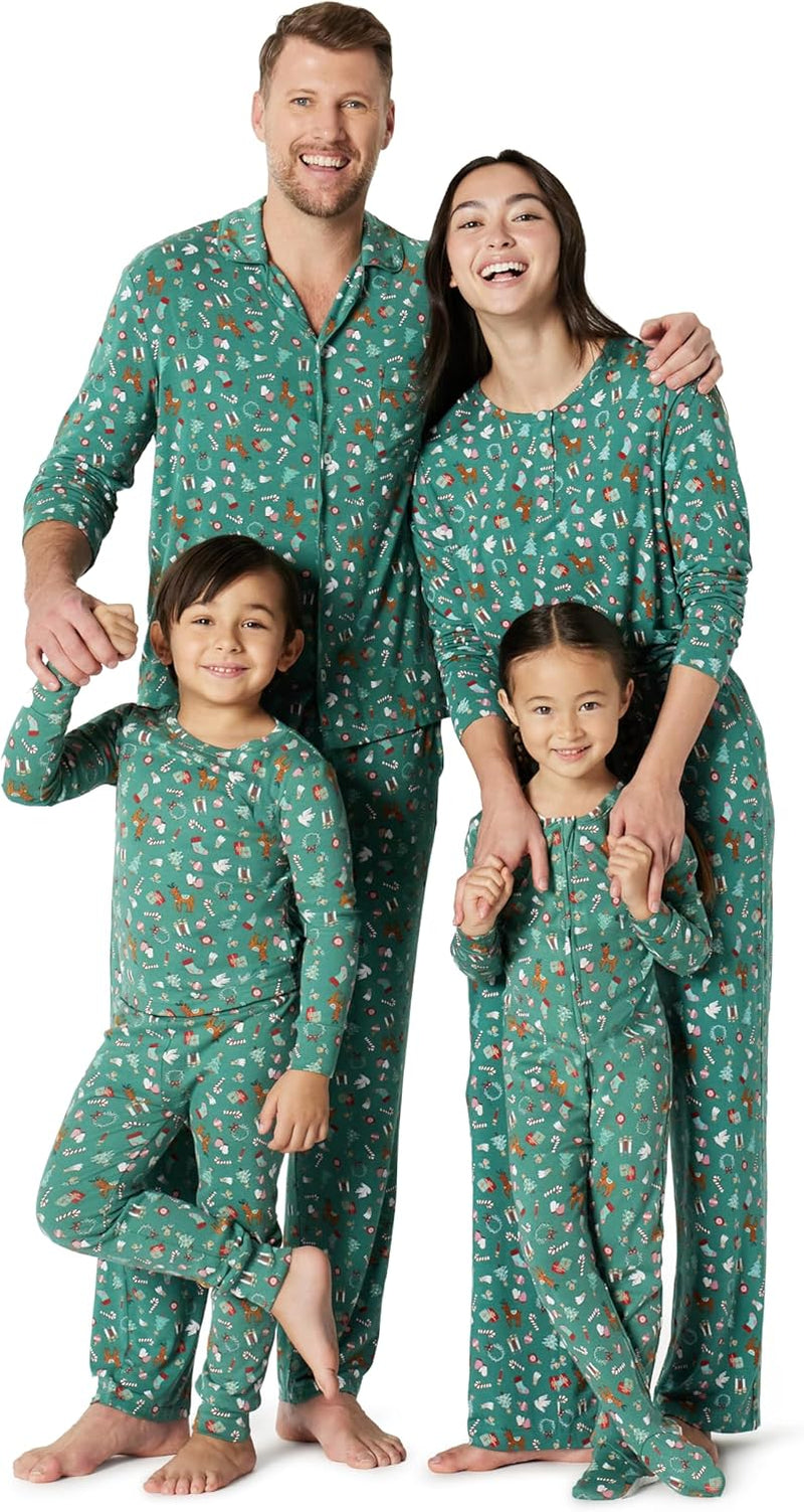 X Sofia Grainge Matching Holiday Family Pajama Sets