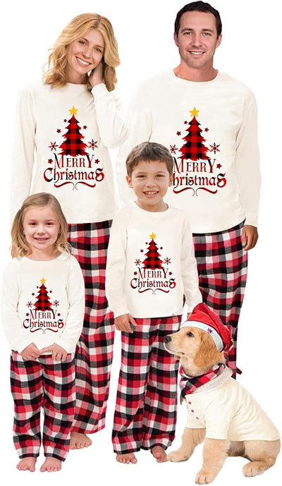 Christmas Pajamas for Family, Xmas Pajamas Family Christmas Pjs Matching Sets Holiday Nightwear Jammies