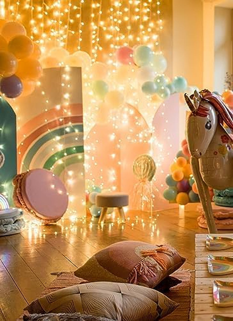 12 Pack LED Fairy Lights Battery Operated String Lights - 7Ft 20LED Waterproof Silver Wire Firefly Starry Moon Lights for DIY Crafts Wedding Table Centerpieces Party Bedroom Christmas