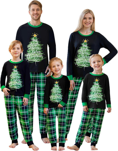 Christmas Pajamas for Family, Xmas Pajamas Family Christmas Pjs Matching Sets Holiday Nightwear Jammies