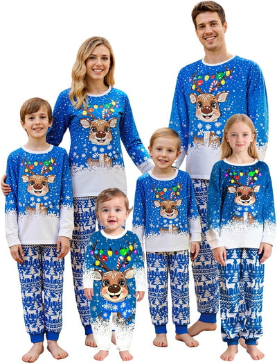 Christmas Pajamas for Family, Xmas Pajamas Family Christmas Pjs Matching Sets Holiday Nightwear Jammies