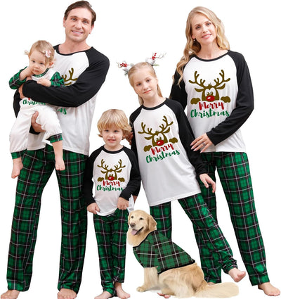 Christmas Pajamas for Family, Xmas Pajamas Family Christmas Pjs Matching Sets Holiday Nightwear Jammies