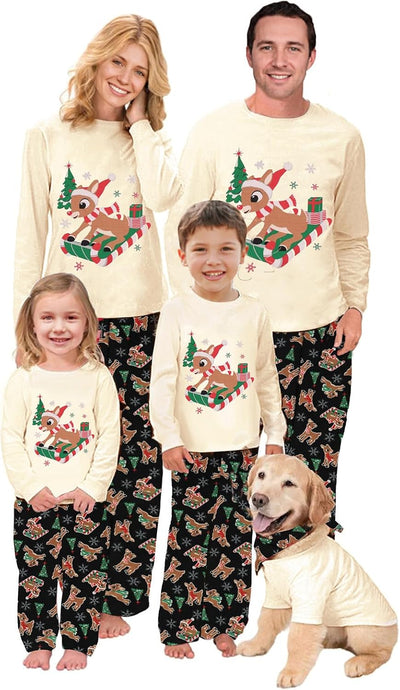 Christmas Pajamas for Family, Xmas Pajamas Family Christmas Pjs Matching Sets Holiday Nightwear Jammies