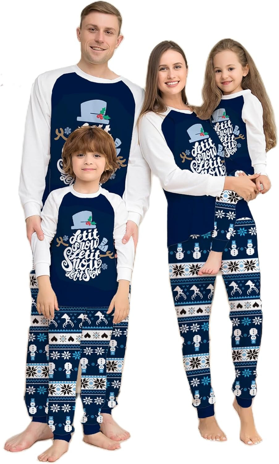Christmas Pajamas for Family, Xmas Pajamas Family Christmas Pjs Matching Sets Holiday Nightwear Jammies